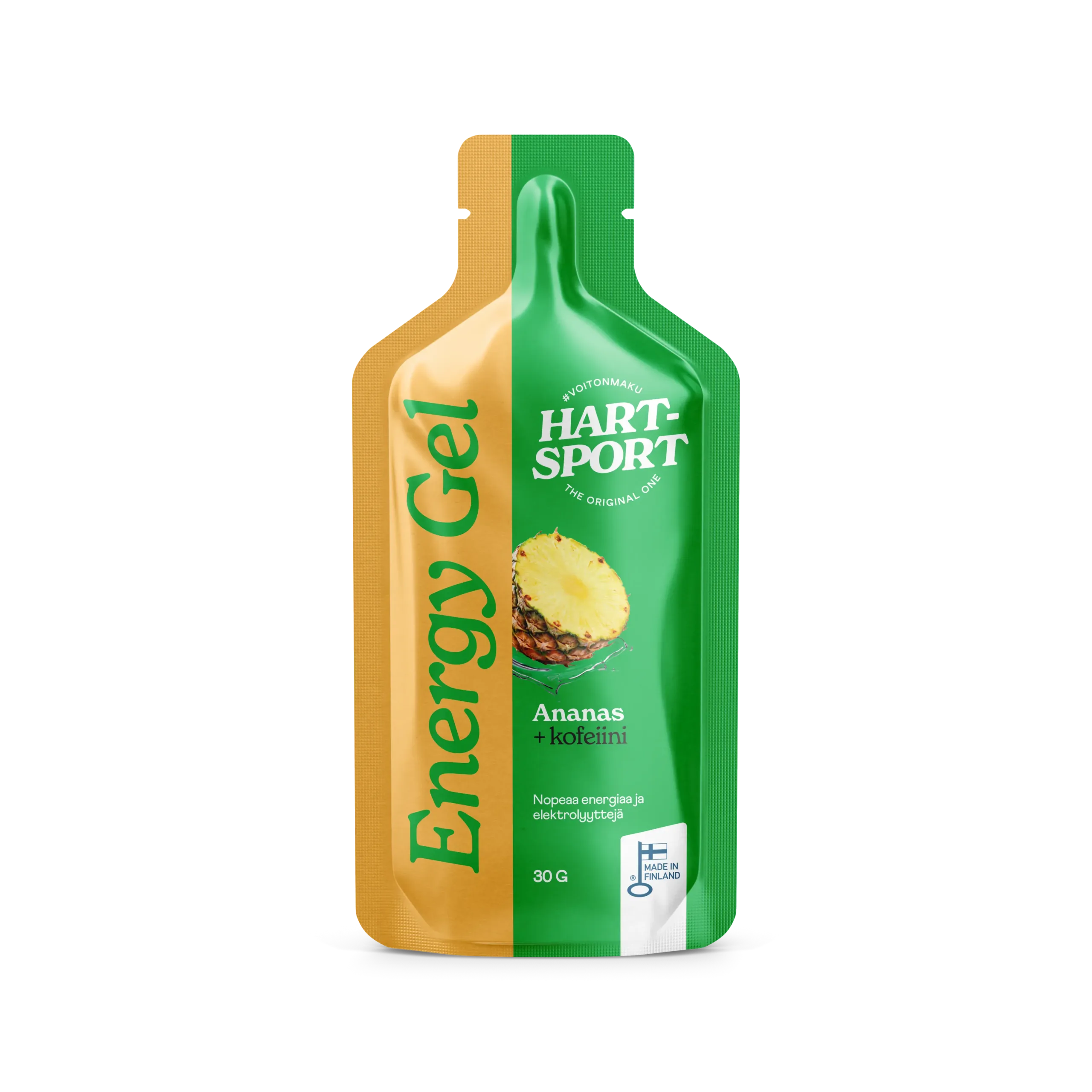 Hart-Sport Energy Gel + caffeine 30 g, ananas - 40 kpl:n pakkaus.