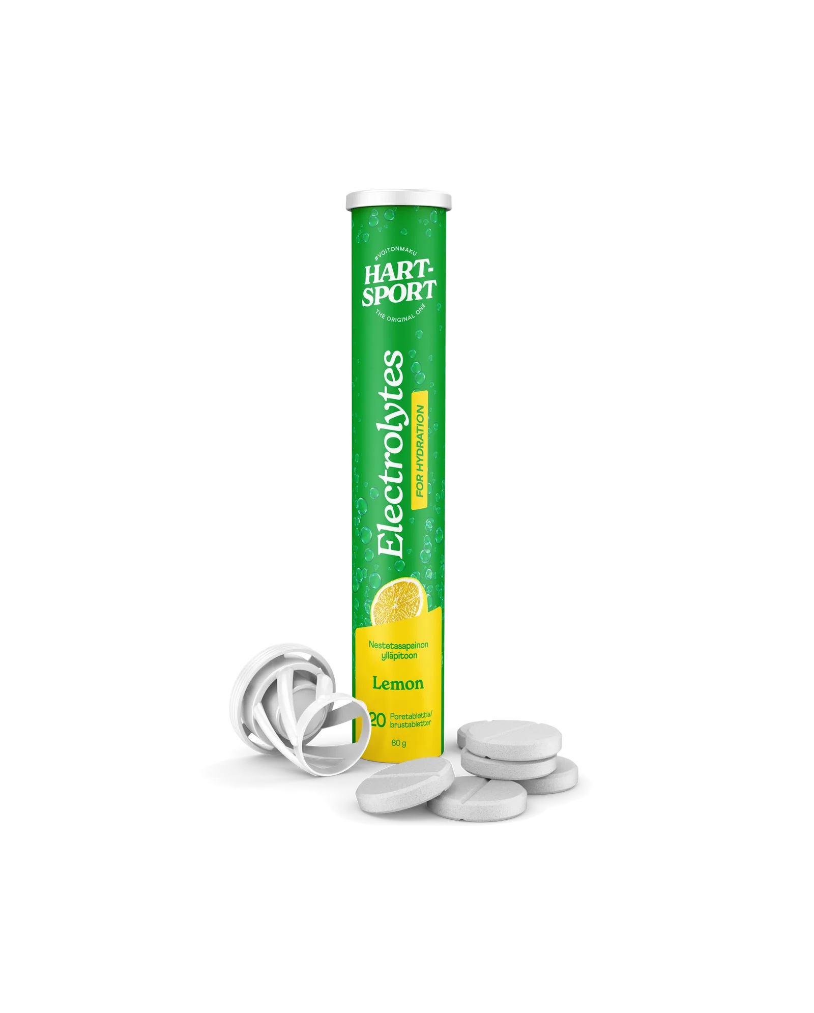 Hart-Sport Electrolytes Poretabletti sitruuna 20 tbl