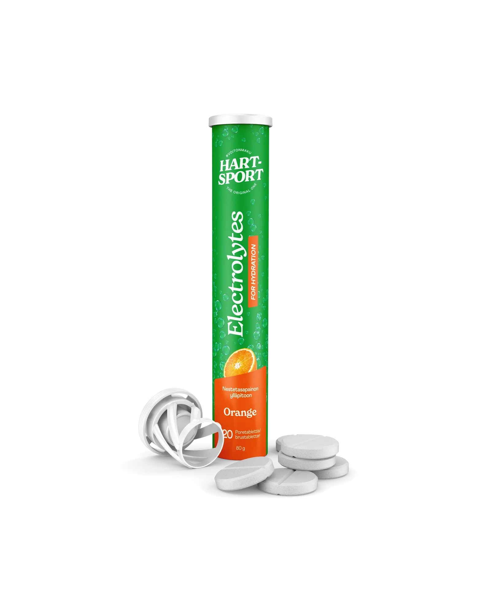 Hart-Sport Electrolytes Poretabletti appelsiini 20 tbl