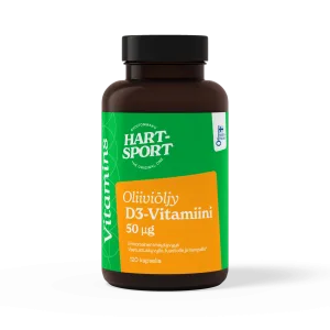 Hart-Sport D3-vitamiini 50 µg  120 kaps